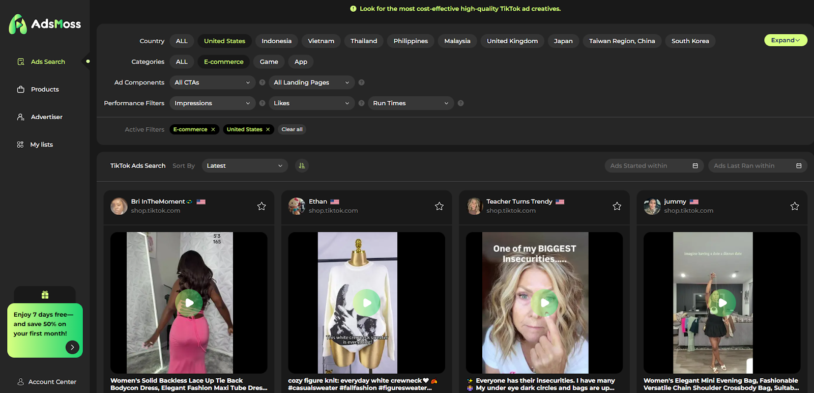 adsmoss-minea-alternatives-dropshipping adsmoss minea alternatives dropshipping
