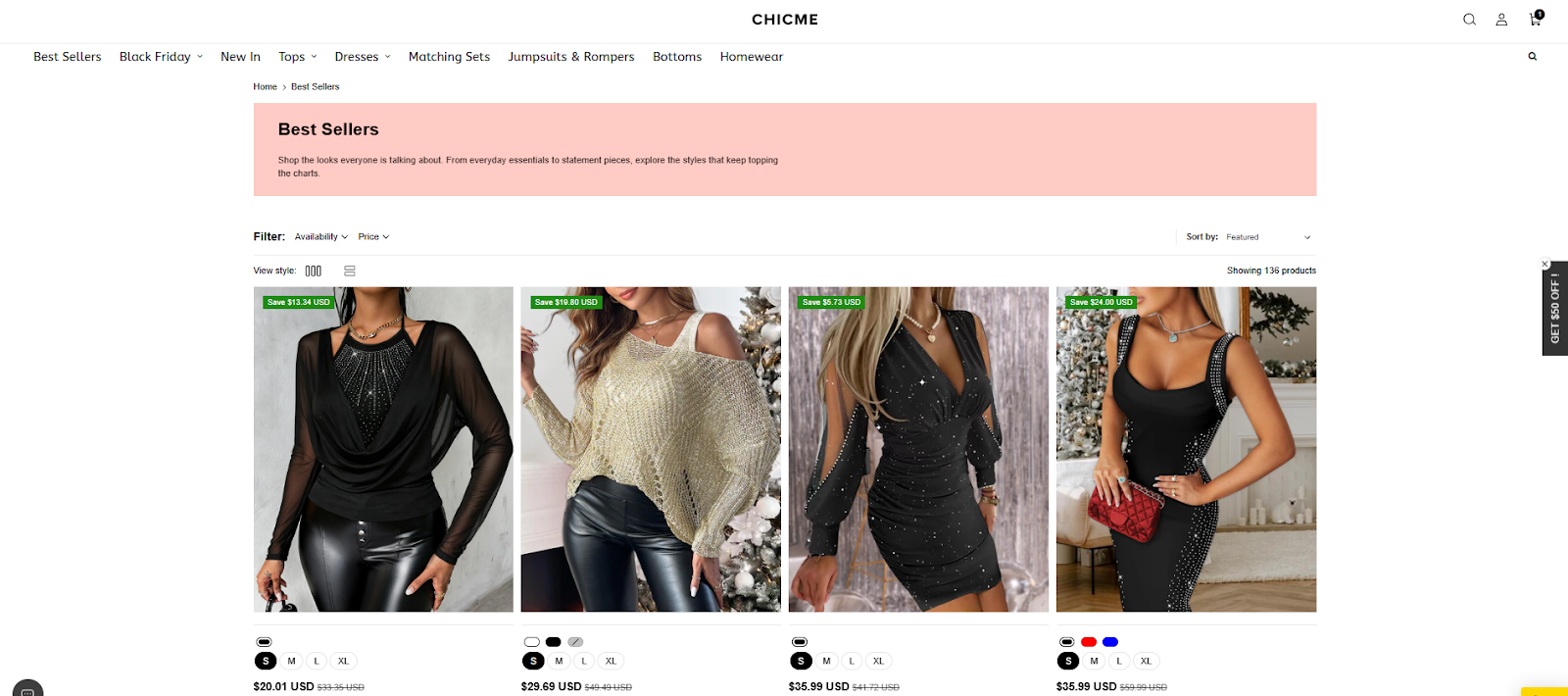 chicme-best-sellers-dropshipping-clothing-supplier chicme best sellers dropshipping clothing supplier