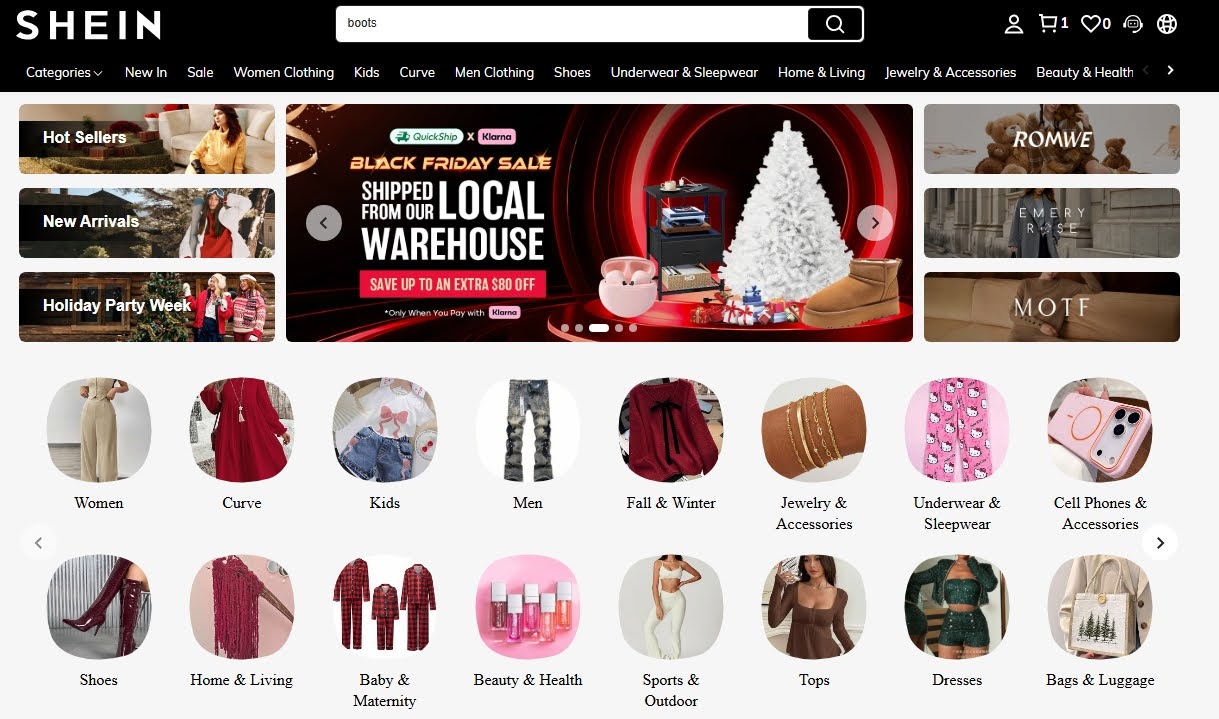 shein-homepage-dropshipping-clothes-supplier shein homepage dropshipping clothes supplier