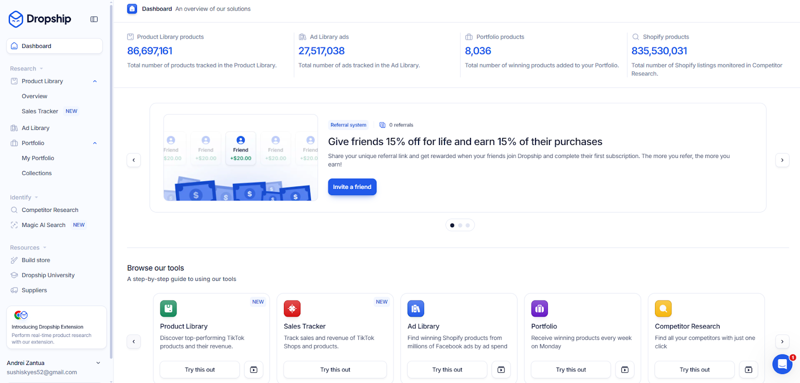 dropship-io-dashboard-product-library dropship io dashboard product library
